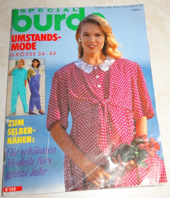 Burda Special Umstandsmode Gr. 34 - 44