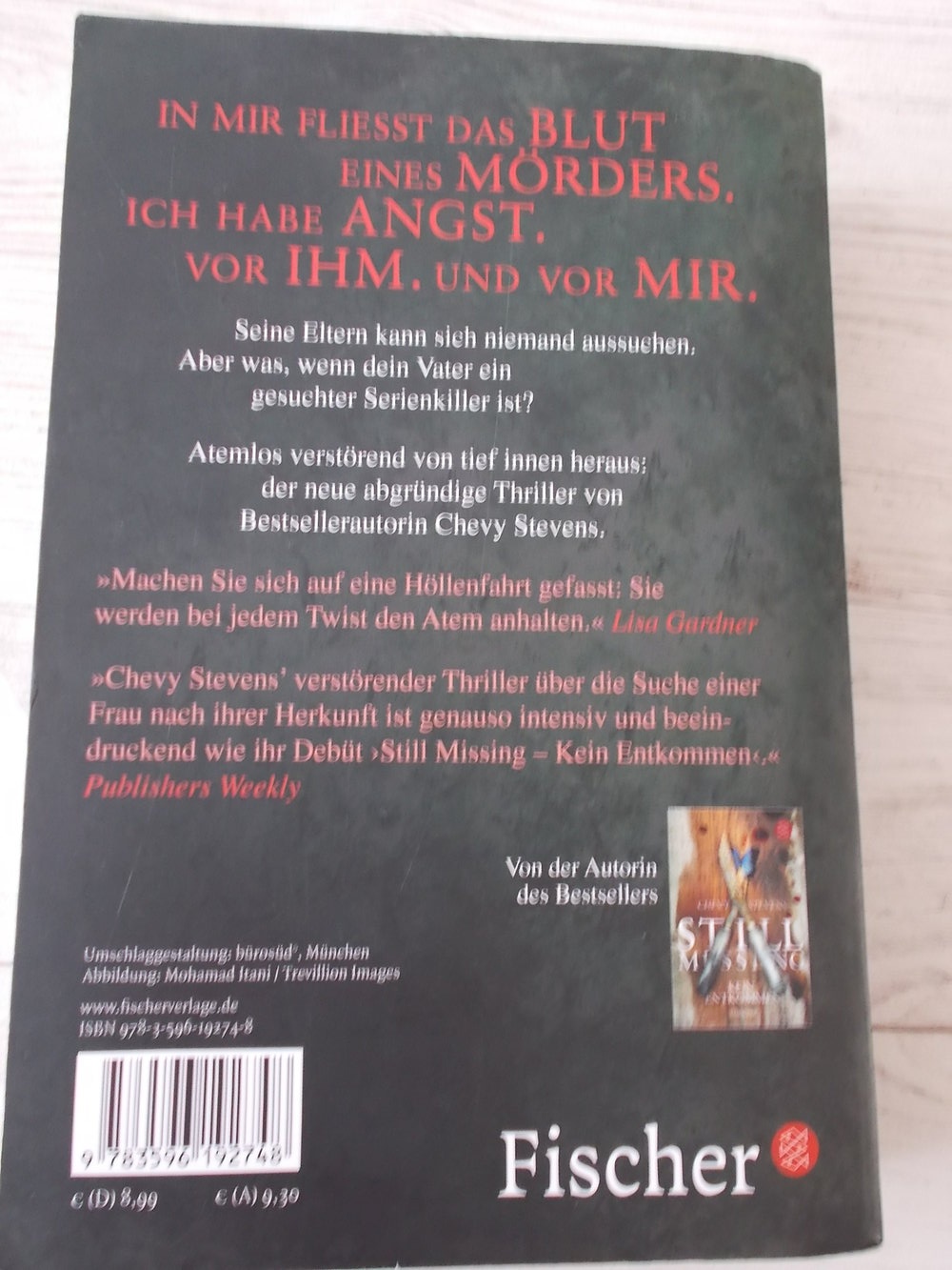 Buch Never Knowing von Chevy Stevens Never Knowing Endlose Angst