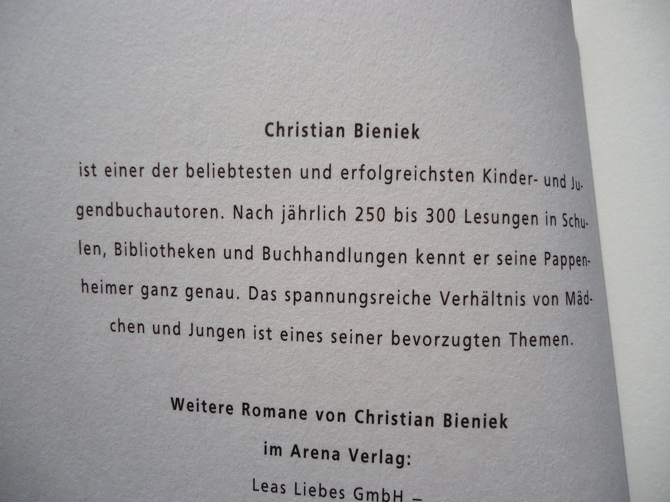 Verknallt und kein Ende von Christian Bieniek (Autor) 