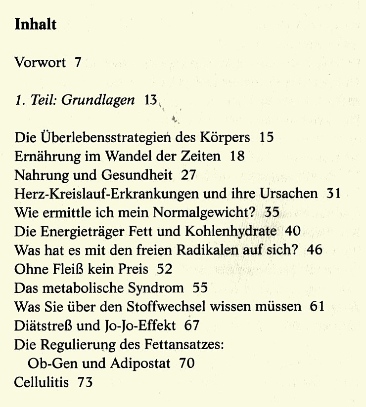 Die Markert Diät - Endlich Schluß mit dem Jojo-Effekt