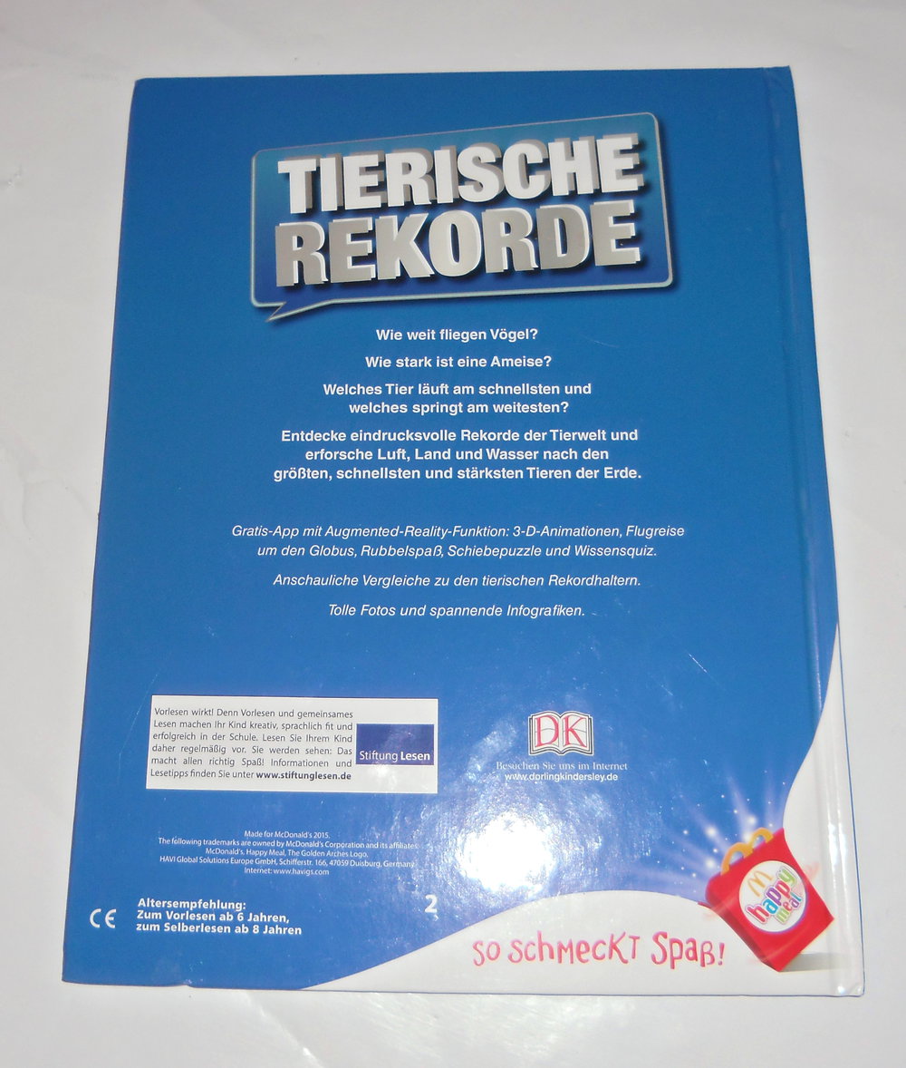 Tierische Rekorde- tolles Buch,