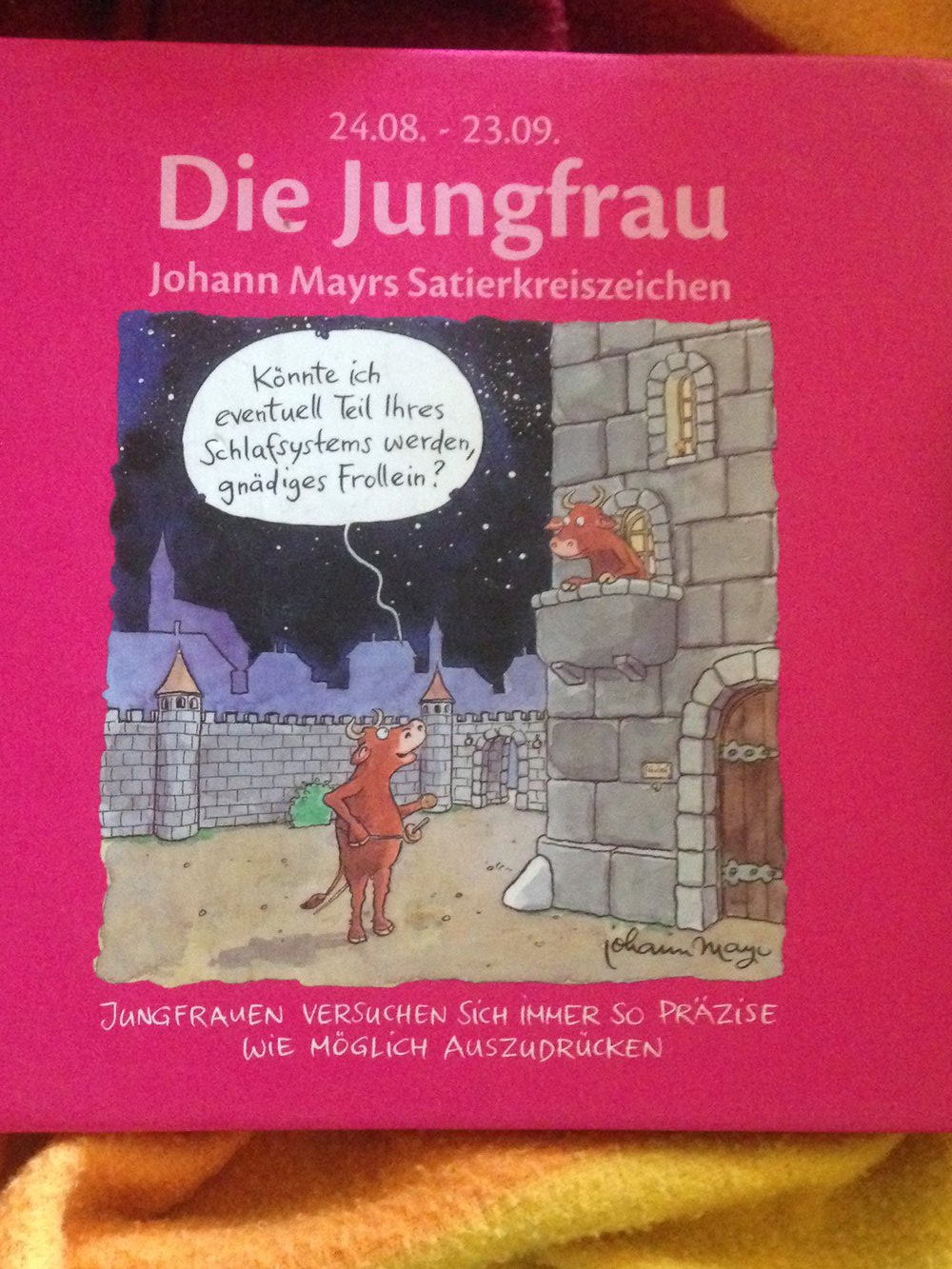 Die Jungfrau. Sternzeichen. Geschenkbuch