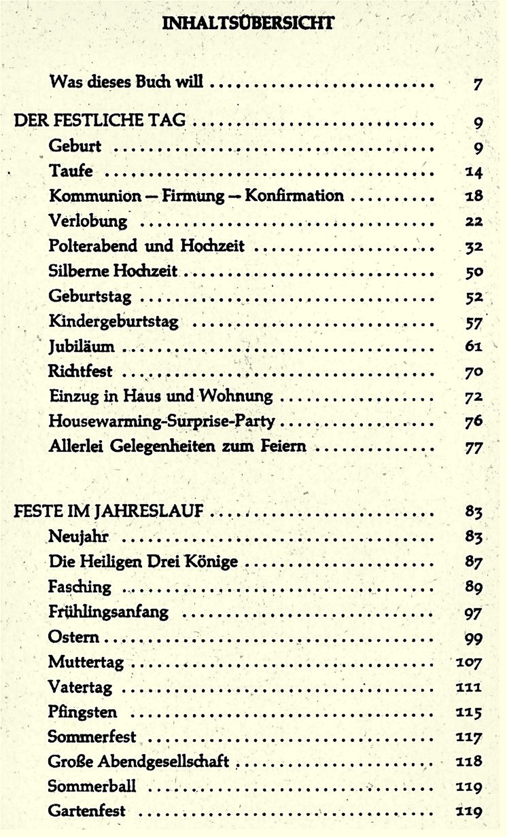 Der festliche Tag - Die Kunst Feste zu feiern, die unvergessen bleiben