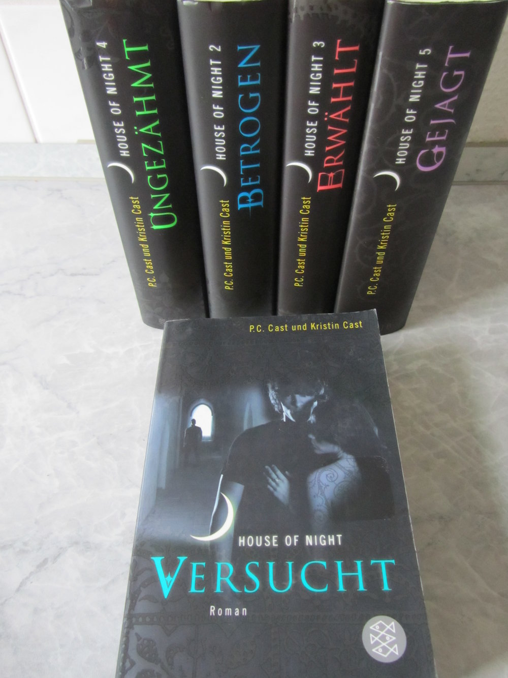 Buchreihe 5 Bände  Cast -Reihe