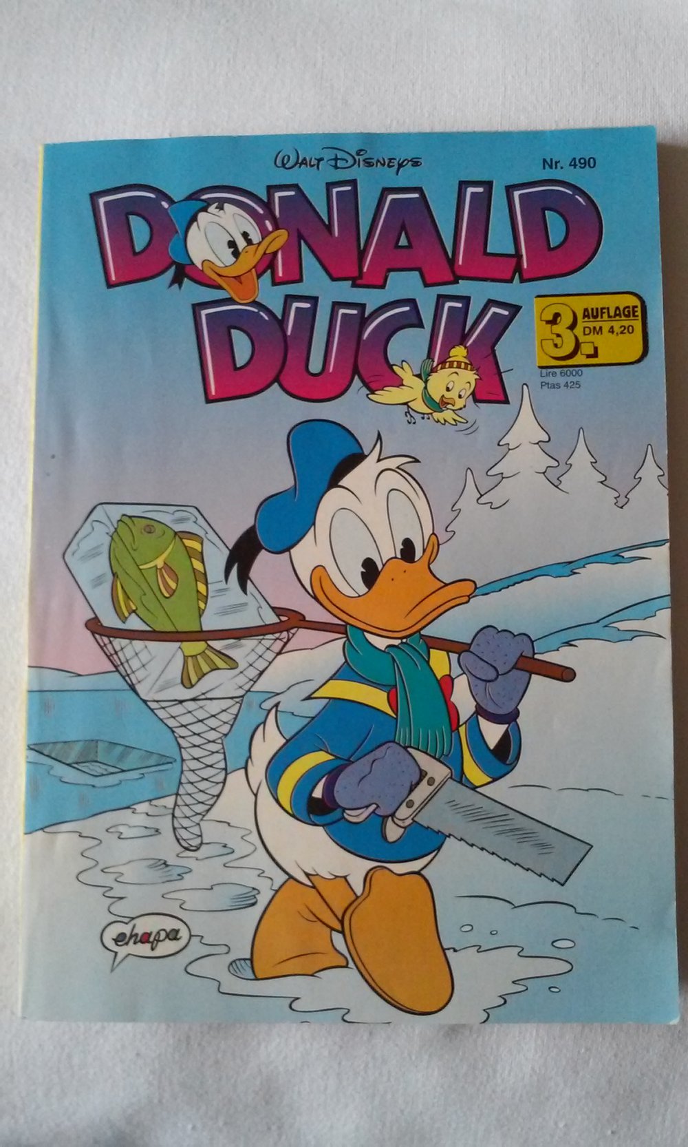 3 Comic´s Asterix bei den Briten, Onkel Dagobert und Donald Duck 