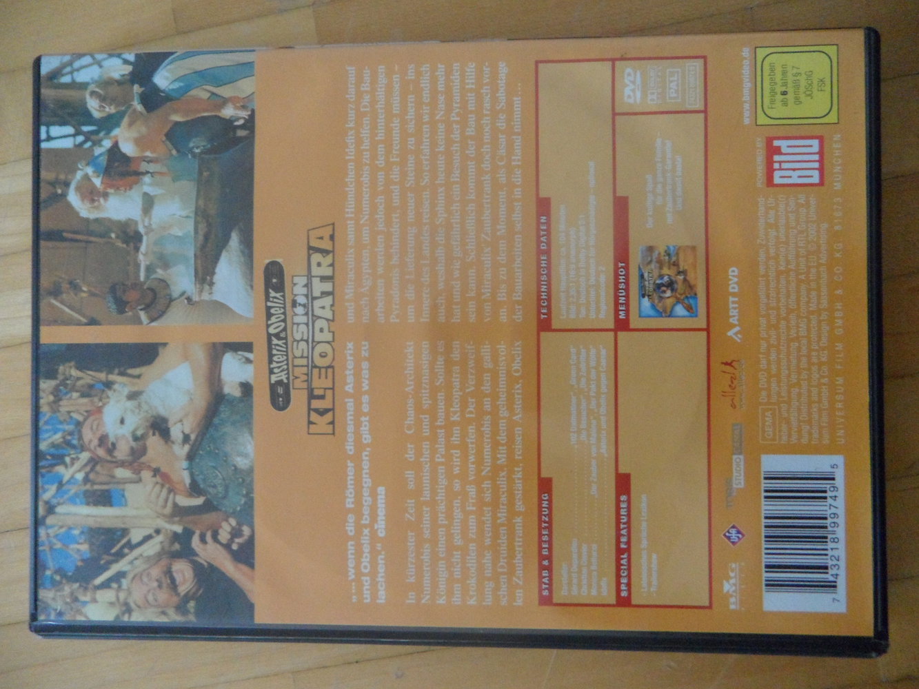 Asterix und Obelix - Mission Cleopatra DVD