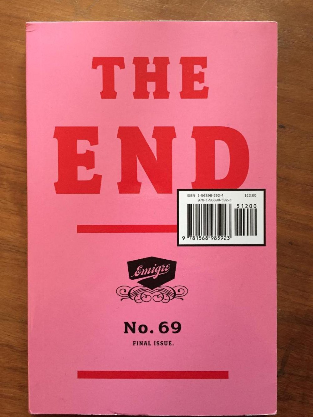 Emigre No. 69 - The End