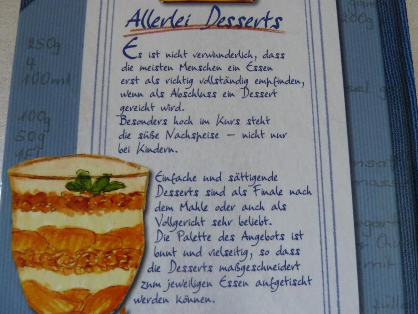 Dorothea's Allerlei Desserts