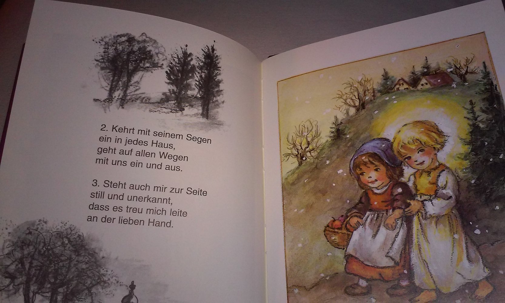 Alle Jahre wieder. Bilder von Lore Hummel Weihnachtsbuch/Gesangsbuch  -Rarität- Sammlerstück 