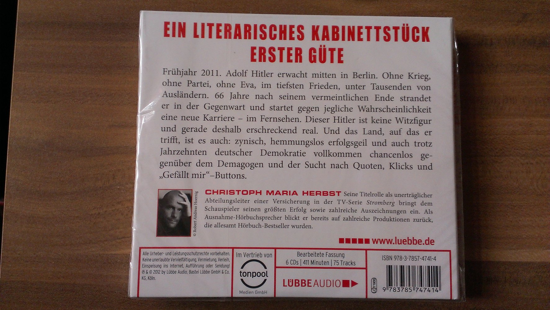 Er ist wieder da von Timur Vernes