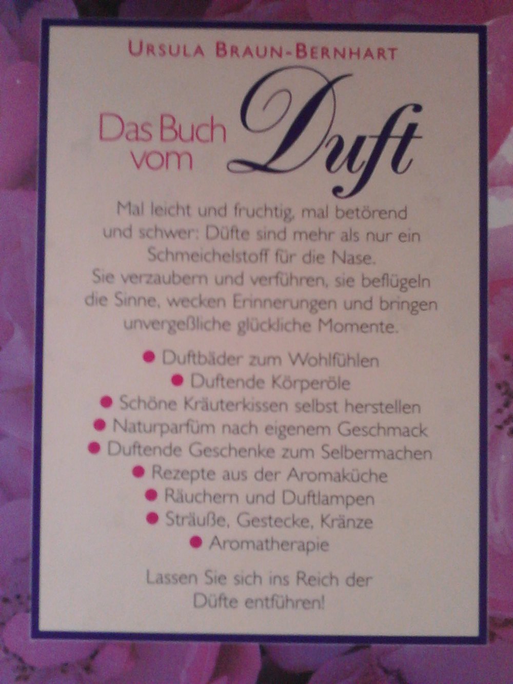 Das Buch vom Duft
