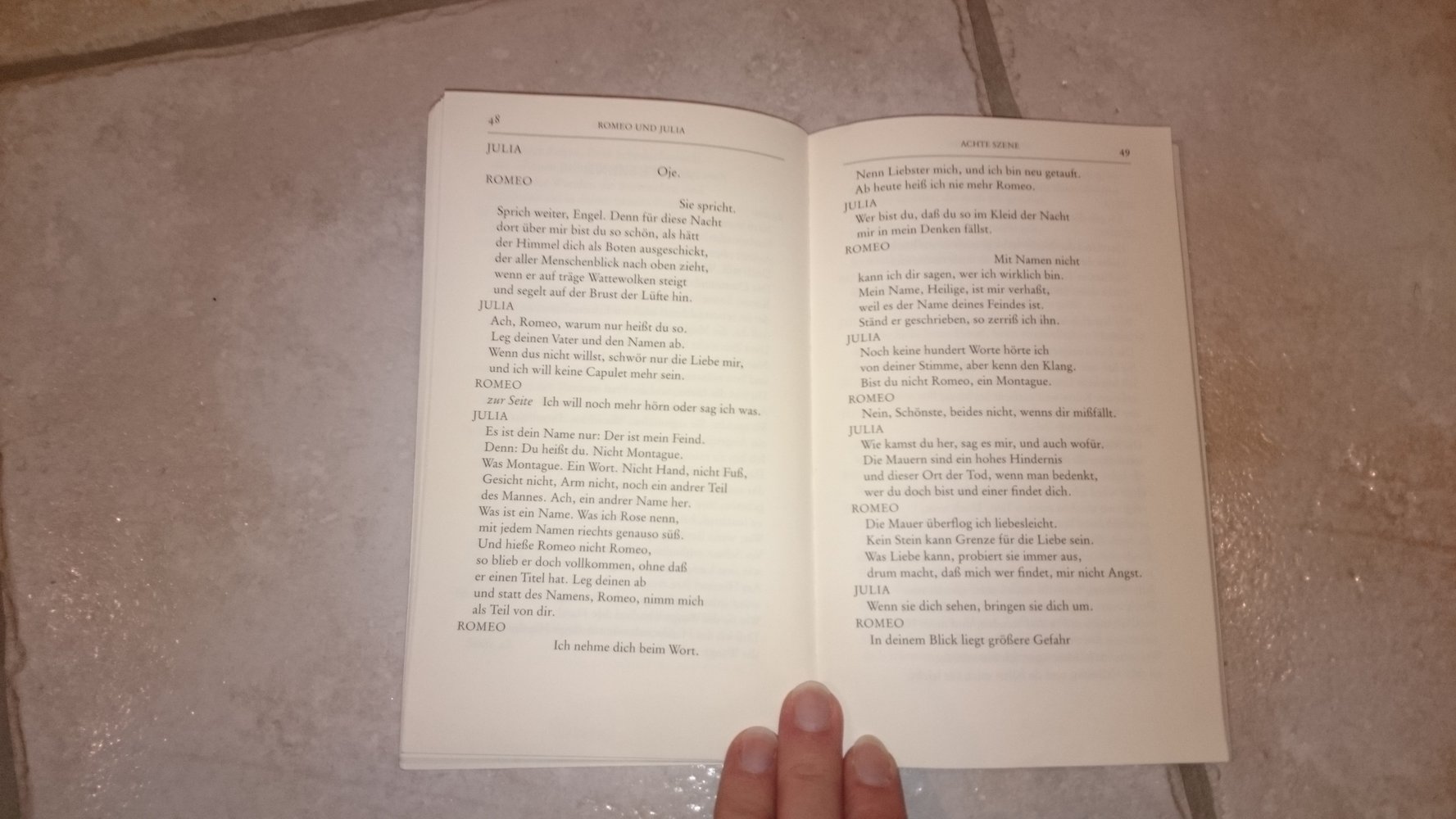 Shakespeare Romeo und Julia ISBN 3458330836 inkl. Versand