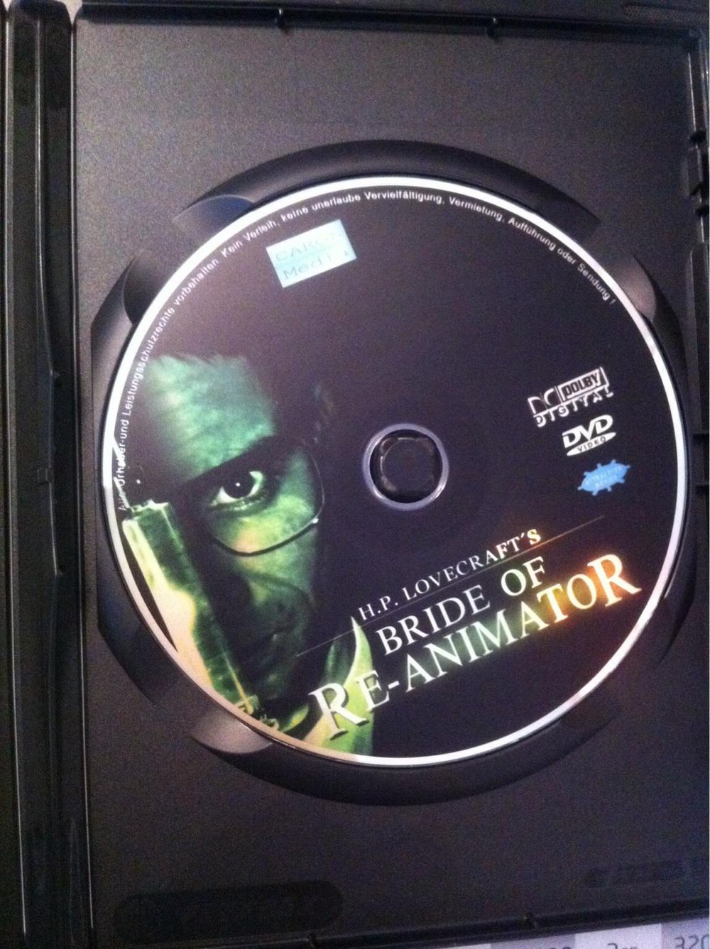 Bride Of The Re-Animator (Re-Animator 2) DVD