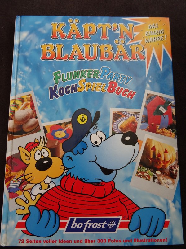Käpt'n Blaubär Flunker Party Koch Spiel Buch