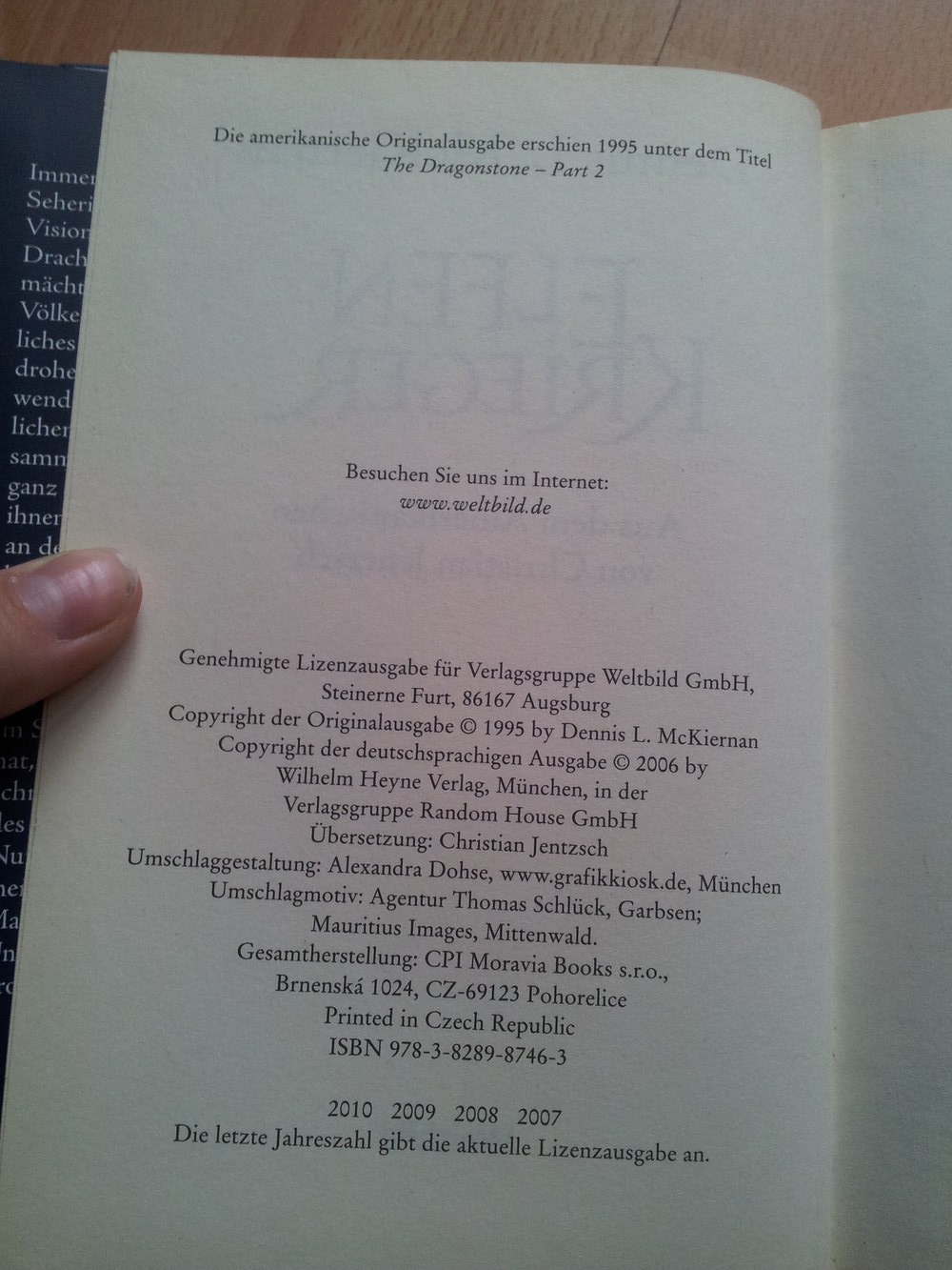  Buch - Elfenkrieger - Dennis L. McKiernan (Teil 5)