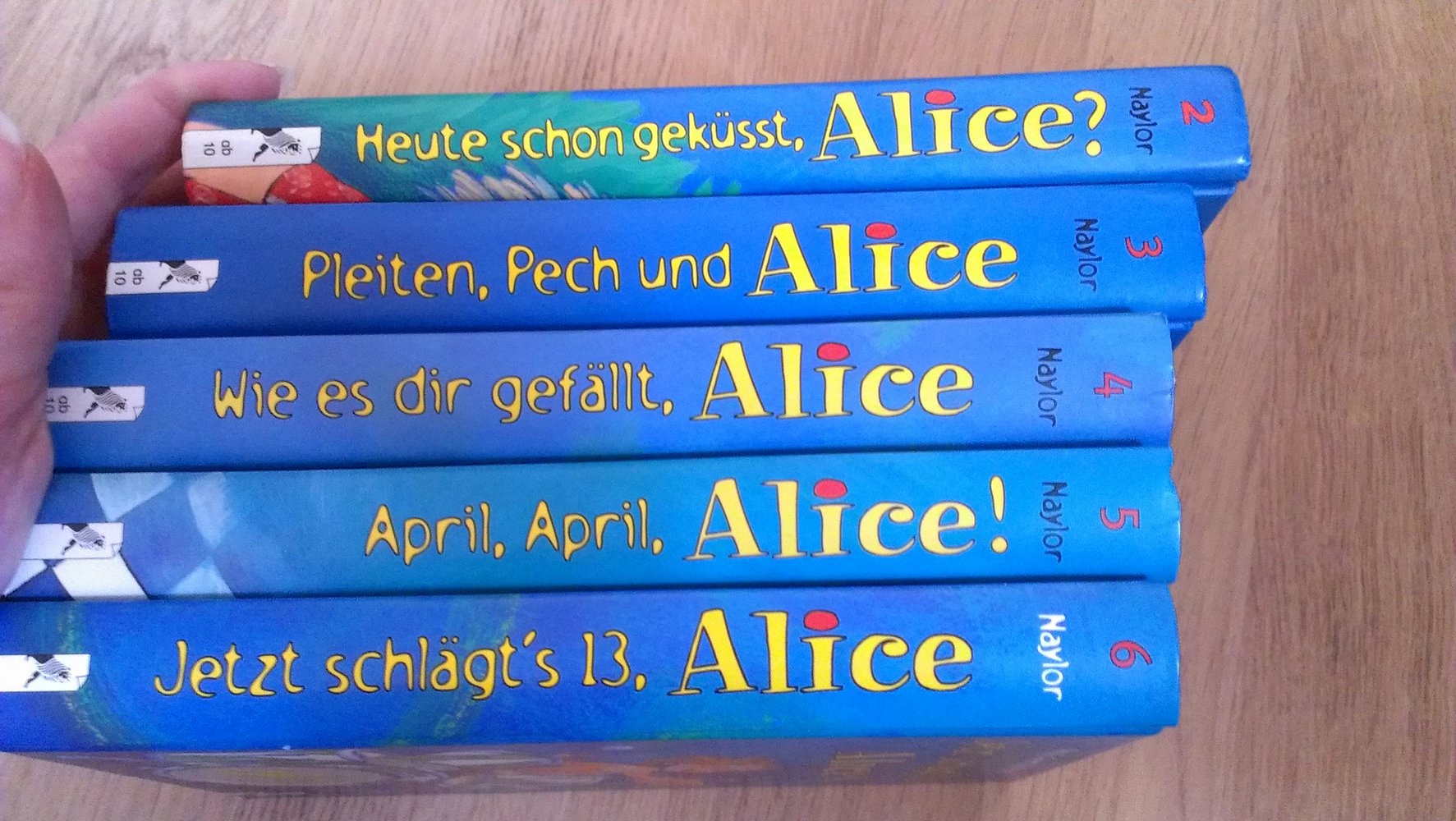 Jugendroman Heute schon geküsst, Alice? von Phyllis Reynolds Naylor