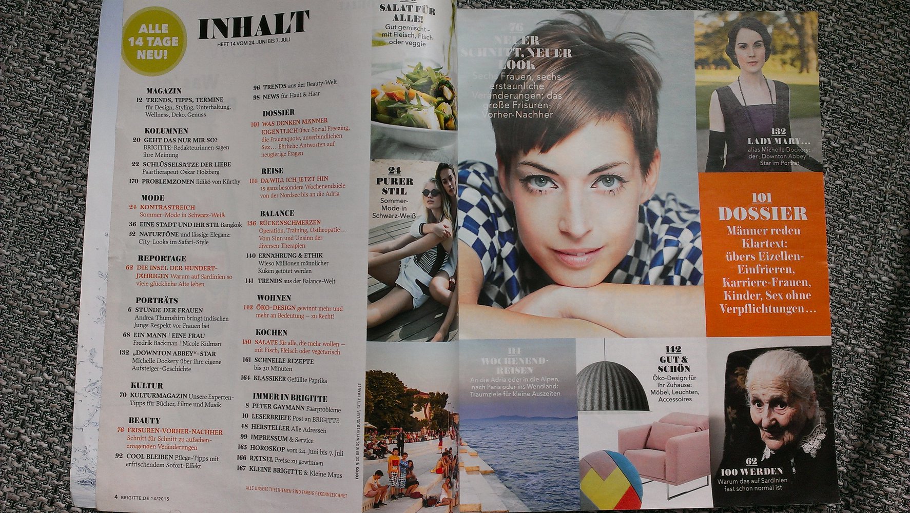 Brigitte Nr. 14 Mi, 24.6.2015