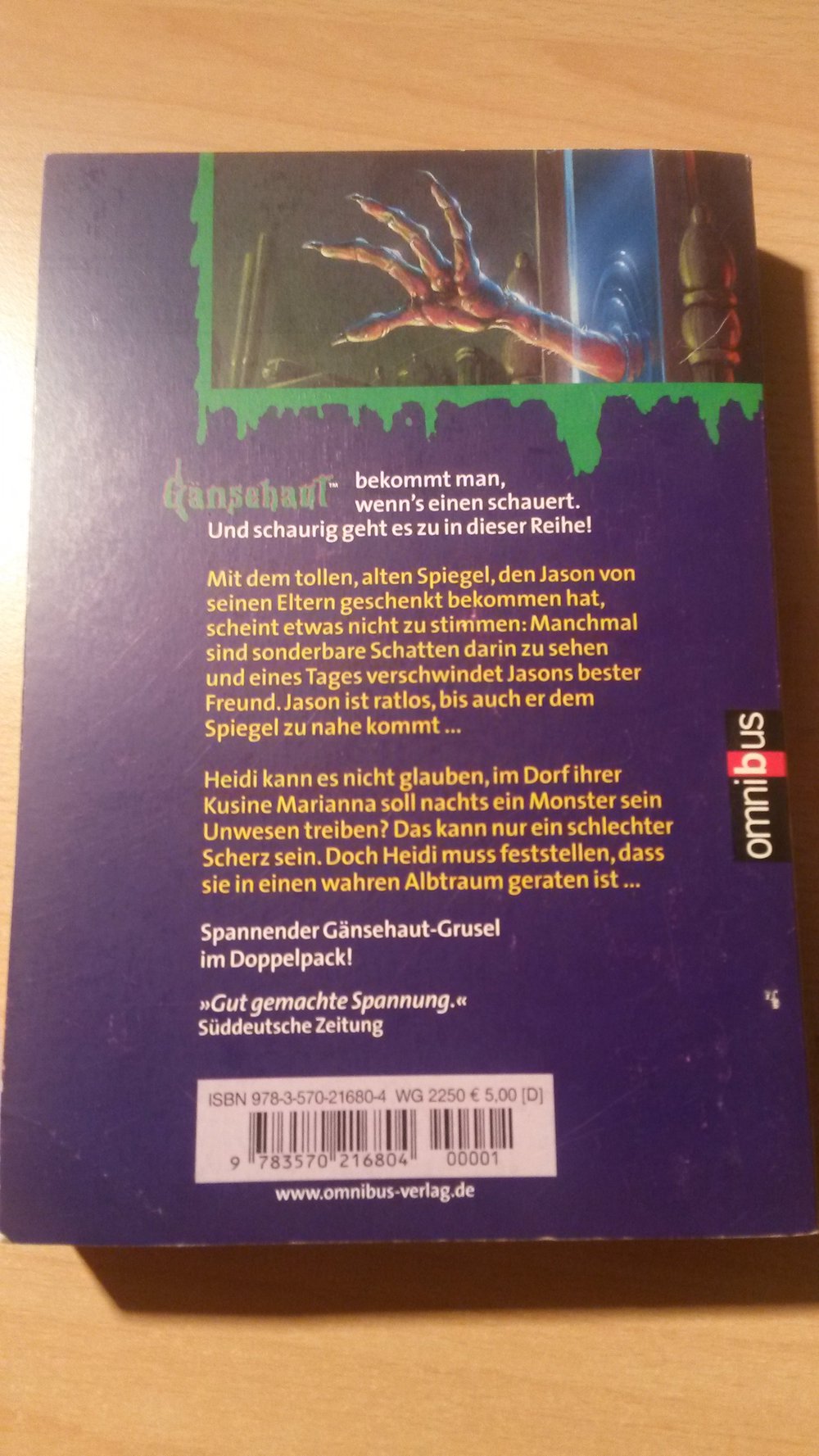 Gänsehaut Doppelschocker 28 (Buch)