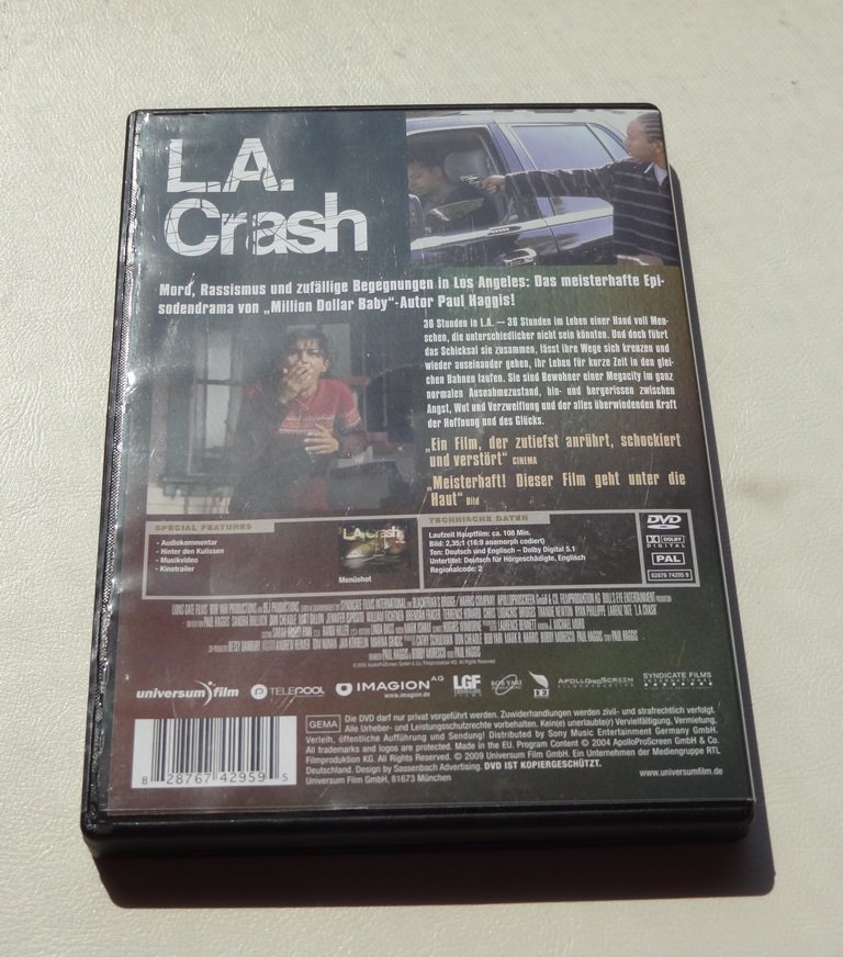 DVD L.A. Crash von Paul Haggis