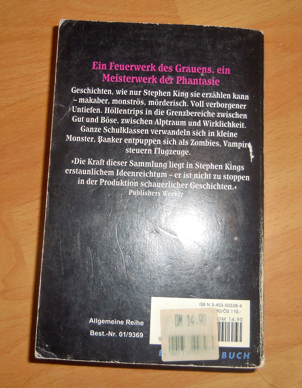 Heyne Bücher: Stephen King -Alpträume