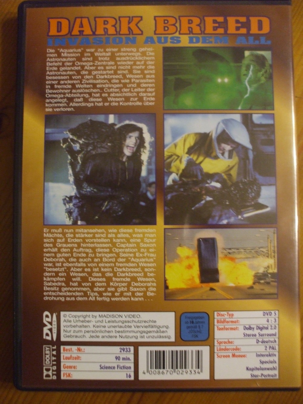 Dark Breed - Invasion aus dem All