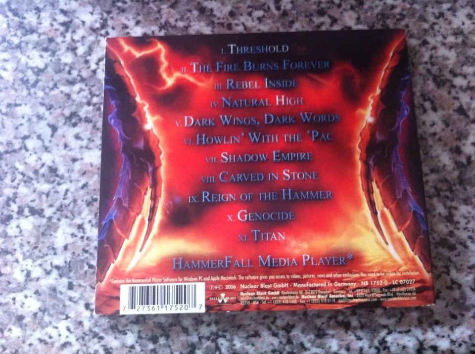 HAMMERFALL – Treshold CD – Limited Digi. #Heavy Metal