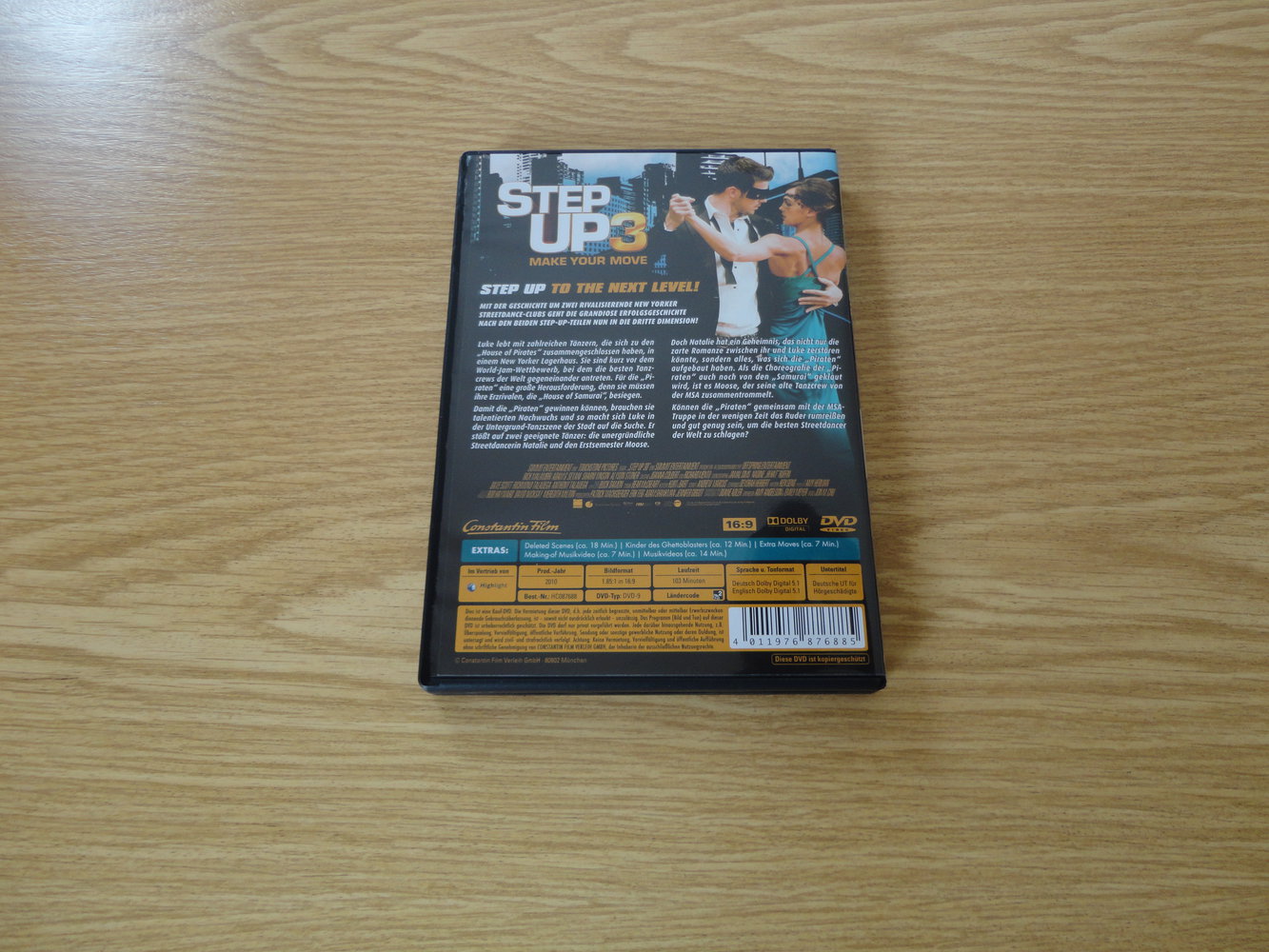Step Up 3 DVD Tanzfilm tanzen Film