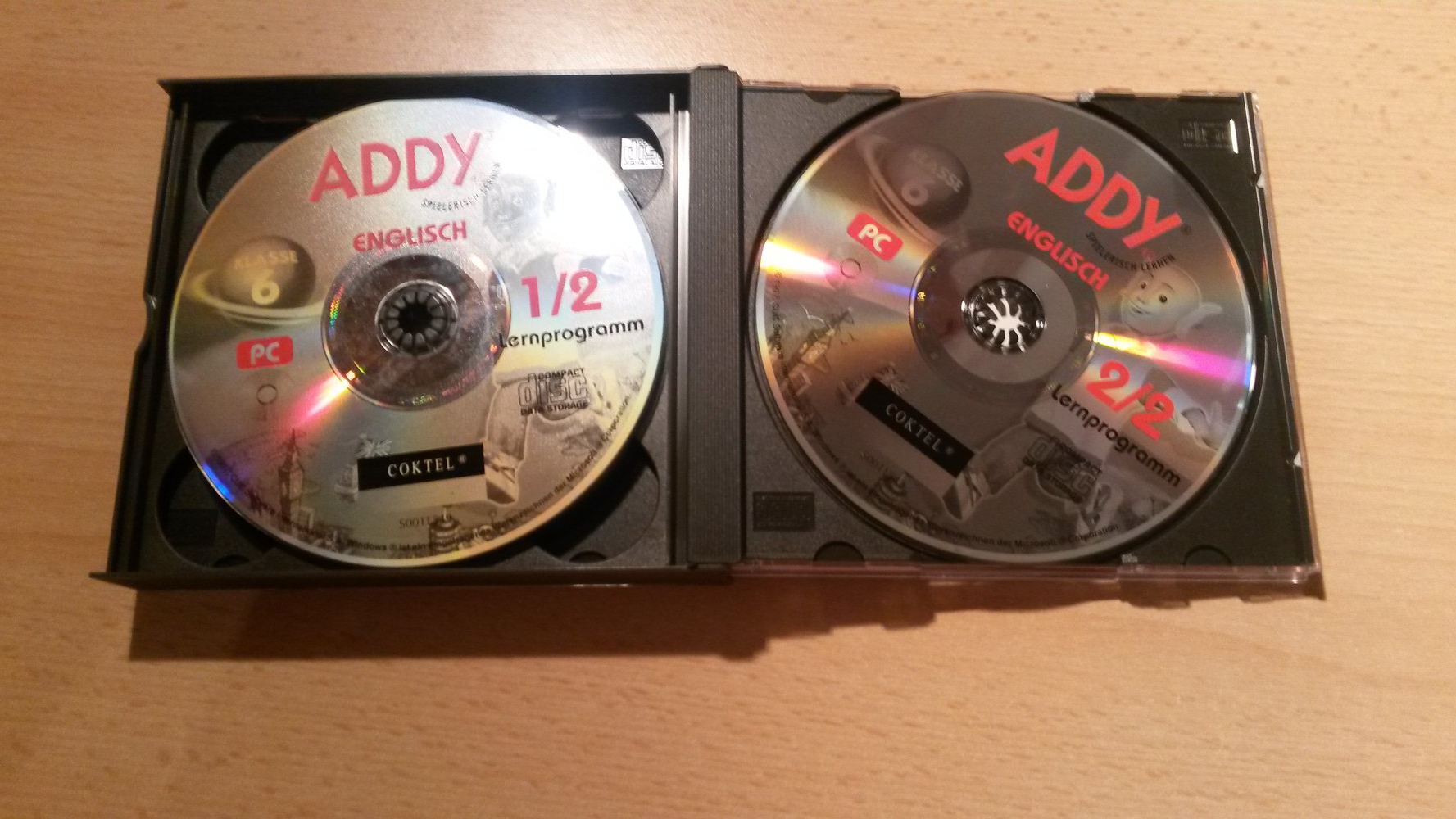 Addy Englisch für die 6.Klasse mit 4 CD-Roms
