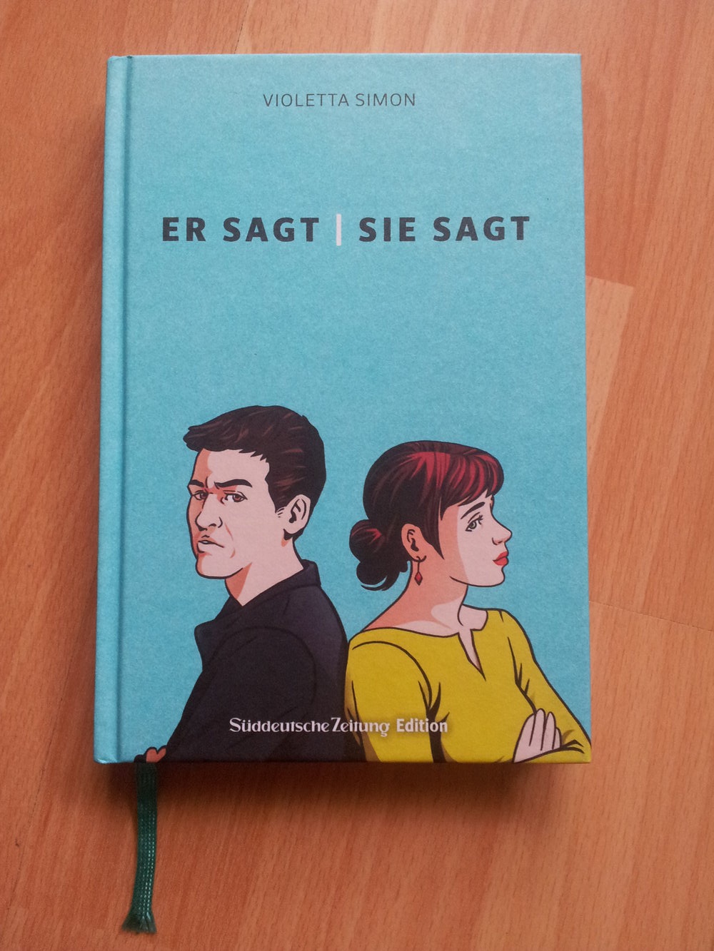  Buch - Er sagt, Sie sagt - Violetta Simon