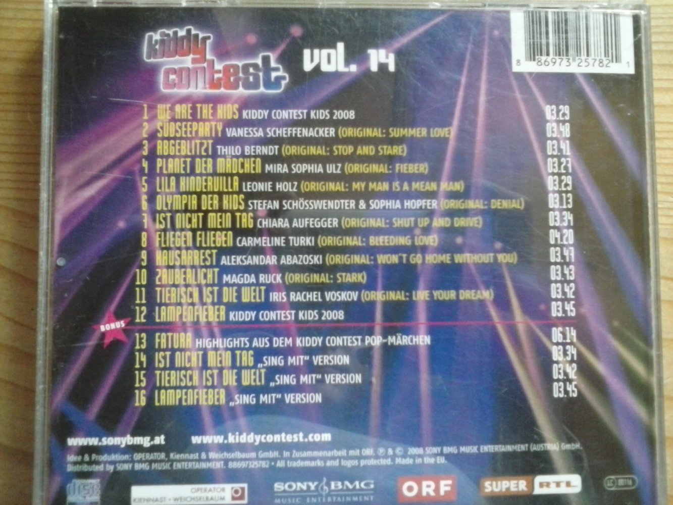 kiddy contest, CD, Lieder, Kinder, Wettbewerb, Super RTL