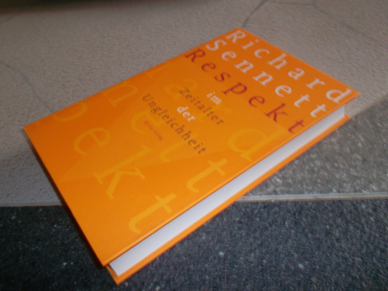 respekt im zeitalter der ungleichheit