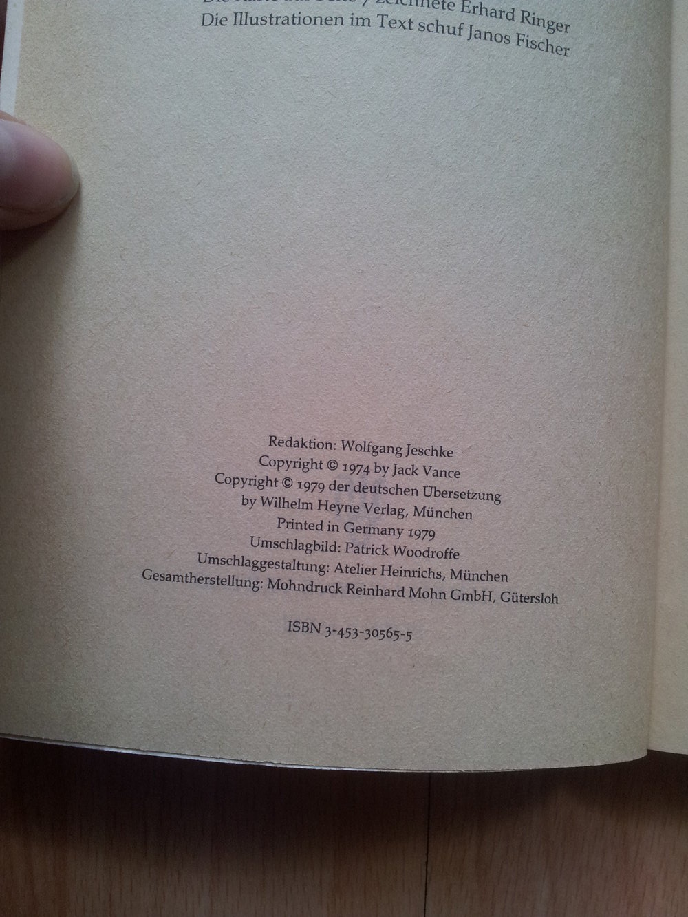  Buch - Der graue Prinz - Jack Vance - Science Fiction