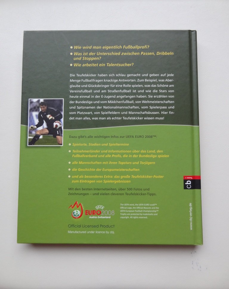 Die Teufelkicker Das große Fußballbuch Uefa Euro 2008
