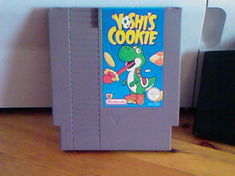 NES-Ninteno Spiel---Yoshi's Cookie sehr schön  RARITÄT