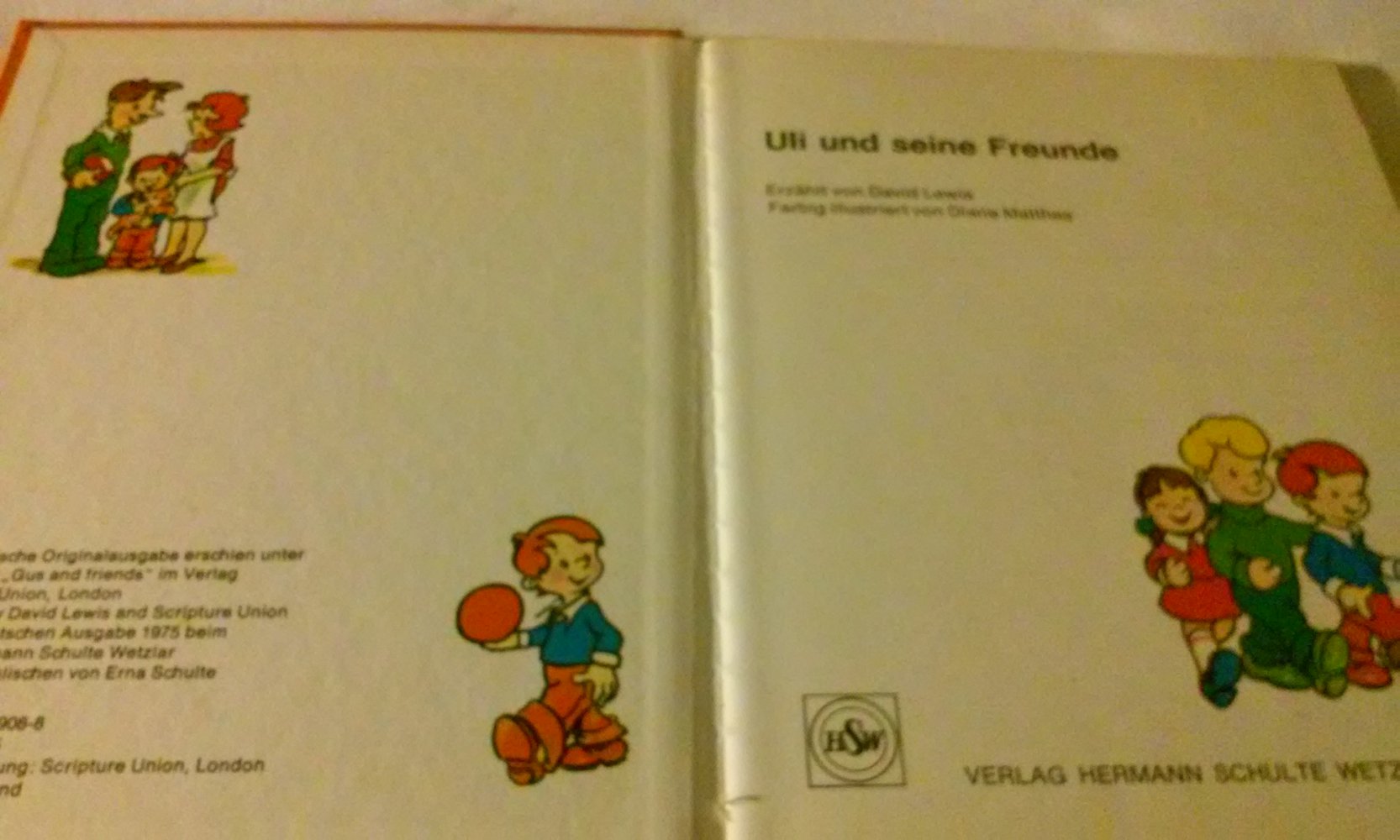 Uli und seine Freunde  antikes Kinderbuch Sammlerstück -Rarität-