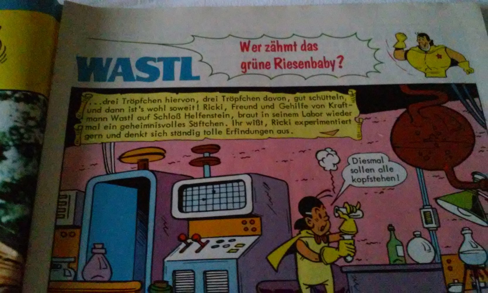 Klasse Band Nr.27 1971 Das ist Klasse, Ein Riesenspaß mit Wastl, Knaller und Kunibert