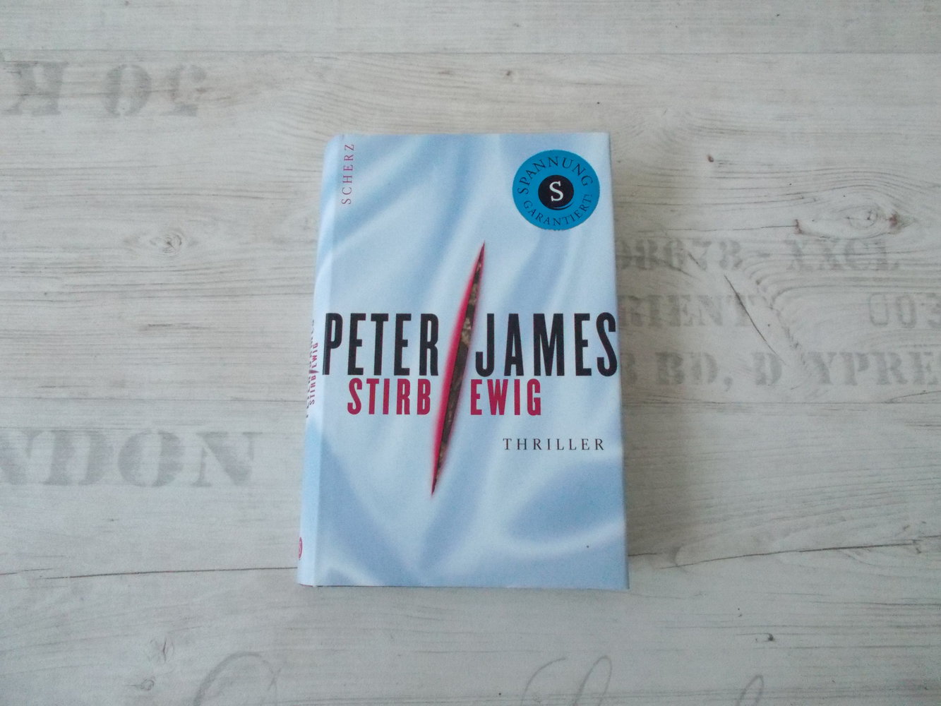 HC Buch Stirb ewig von Peter James