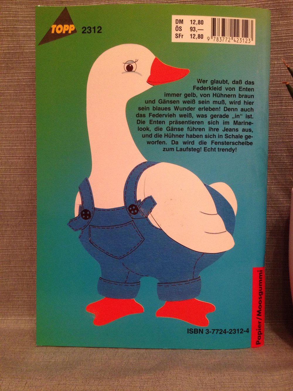 Federvieh in neuem Kleid Bastelbuch von Topp