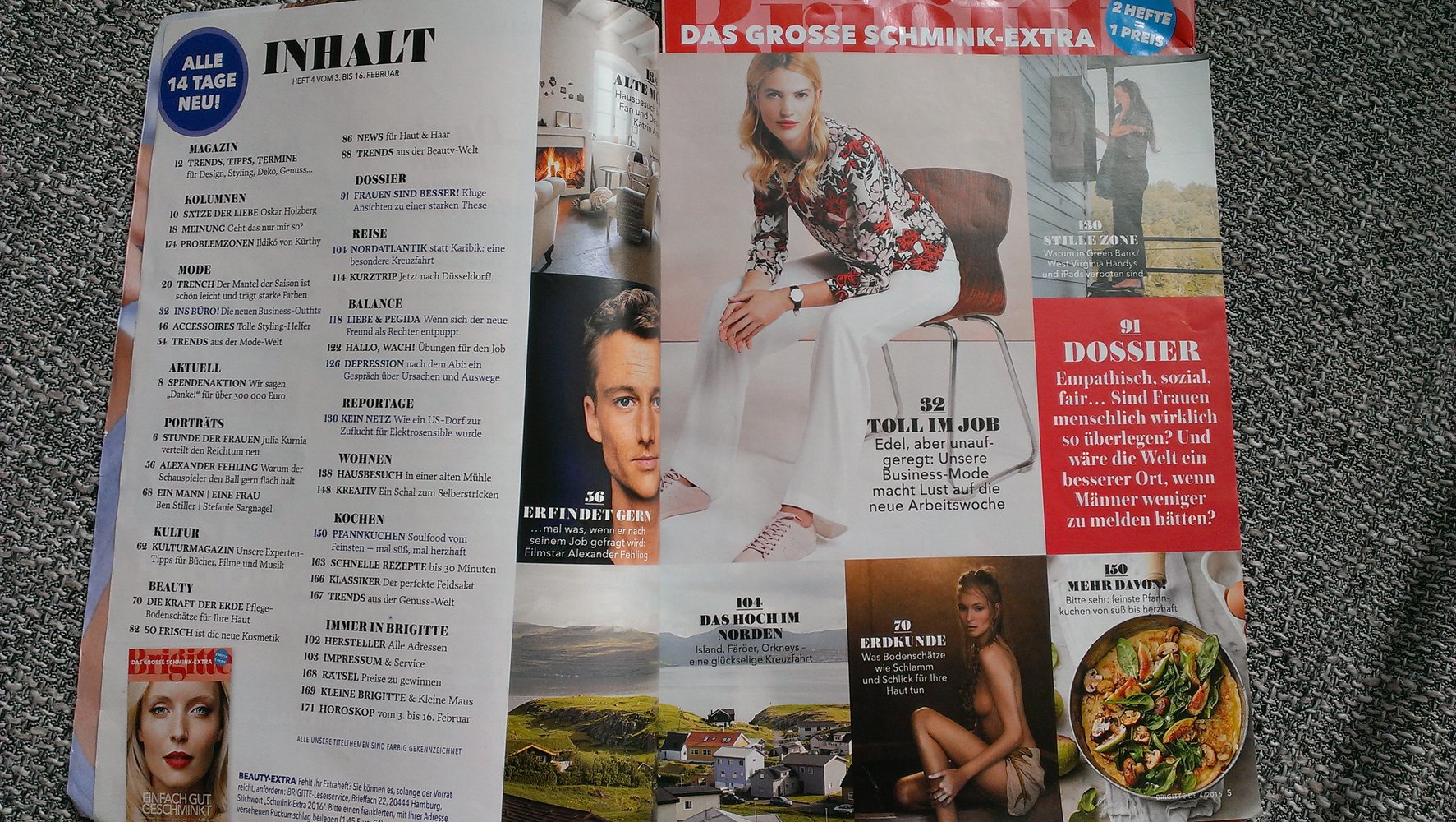 Brigitte Nr. 4, 3.2.2016