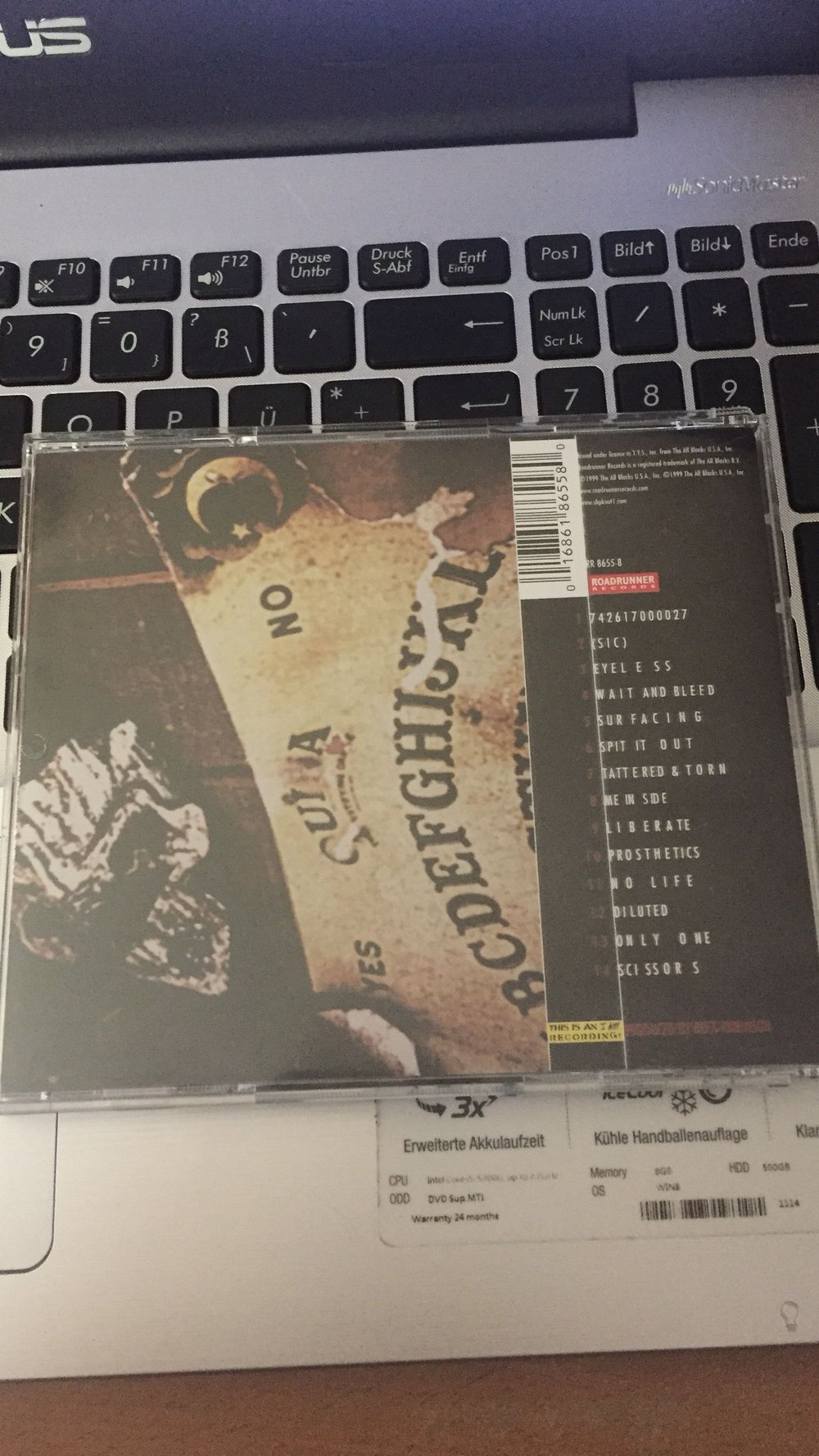 Slipknot CD Debütalbum 1999