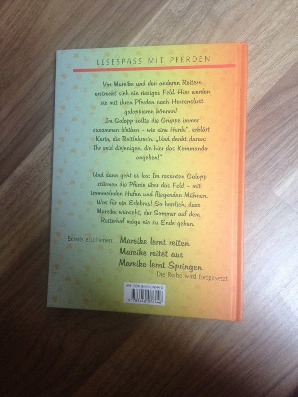 Mareike auf dem Reiterhof