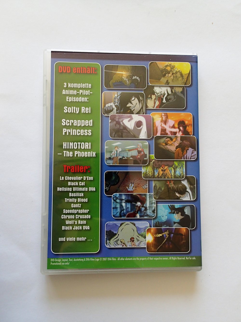 Zu verschenken: Trailer-DVD mit 3 Komplett-Episoden