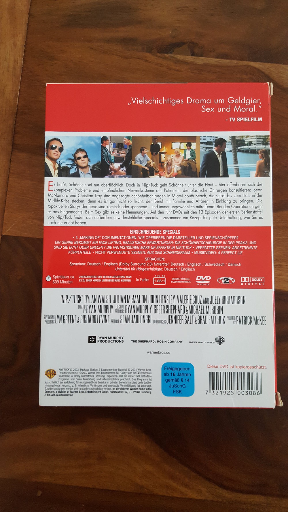 Nip/Tuck Staffel 1 DVD