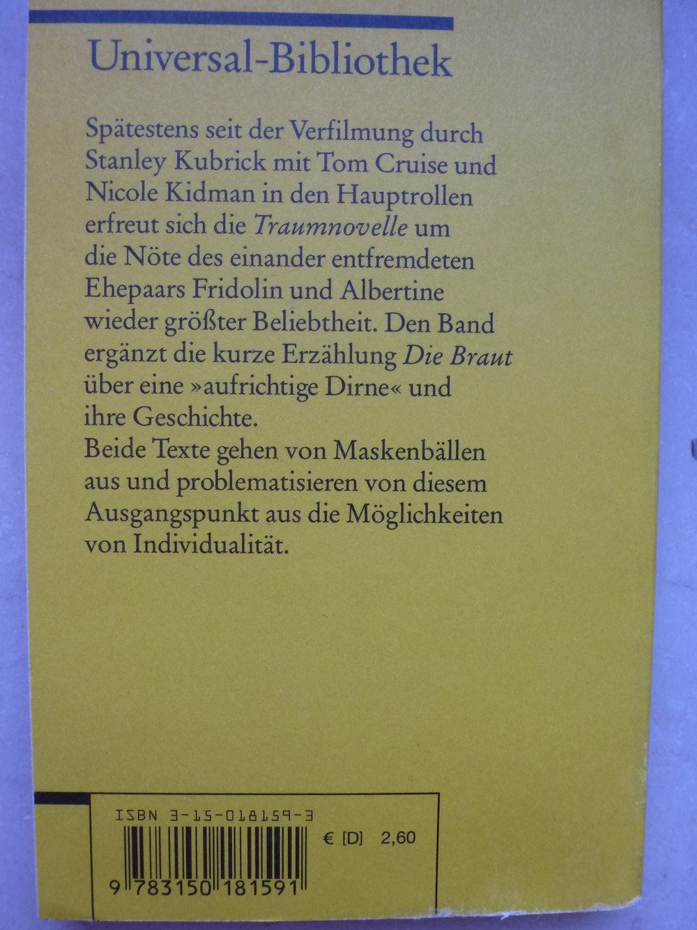 Traumnovelle / Die Braut