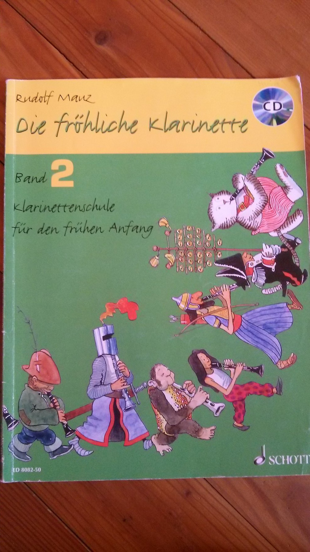 Die fröhliche Klarinette 2, Spielbuch, Instrument, lernen, Musik