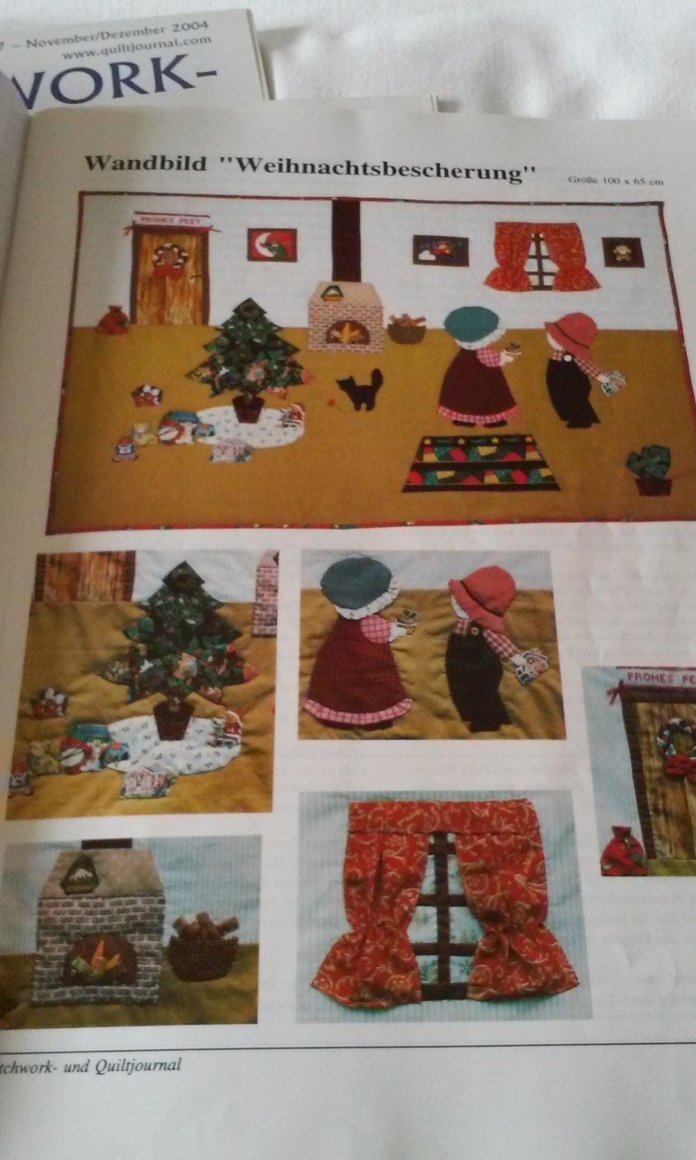 Patchwork Quilt 11,12/2004 11,12/2003 und Weihnachten spezial´96