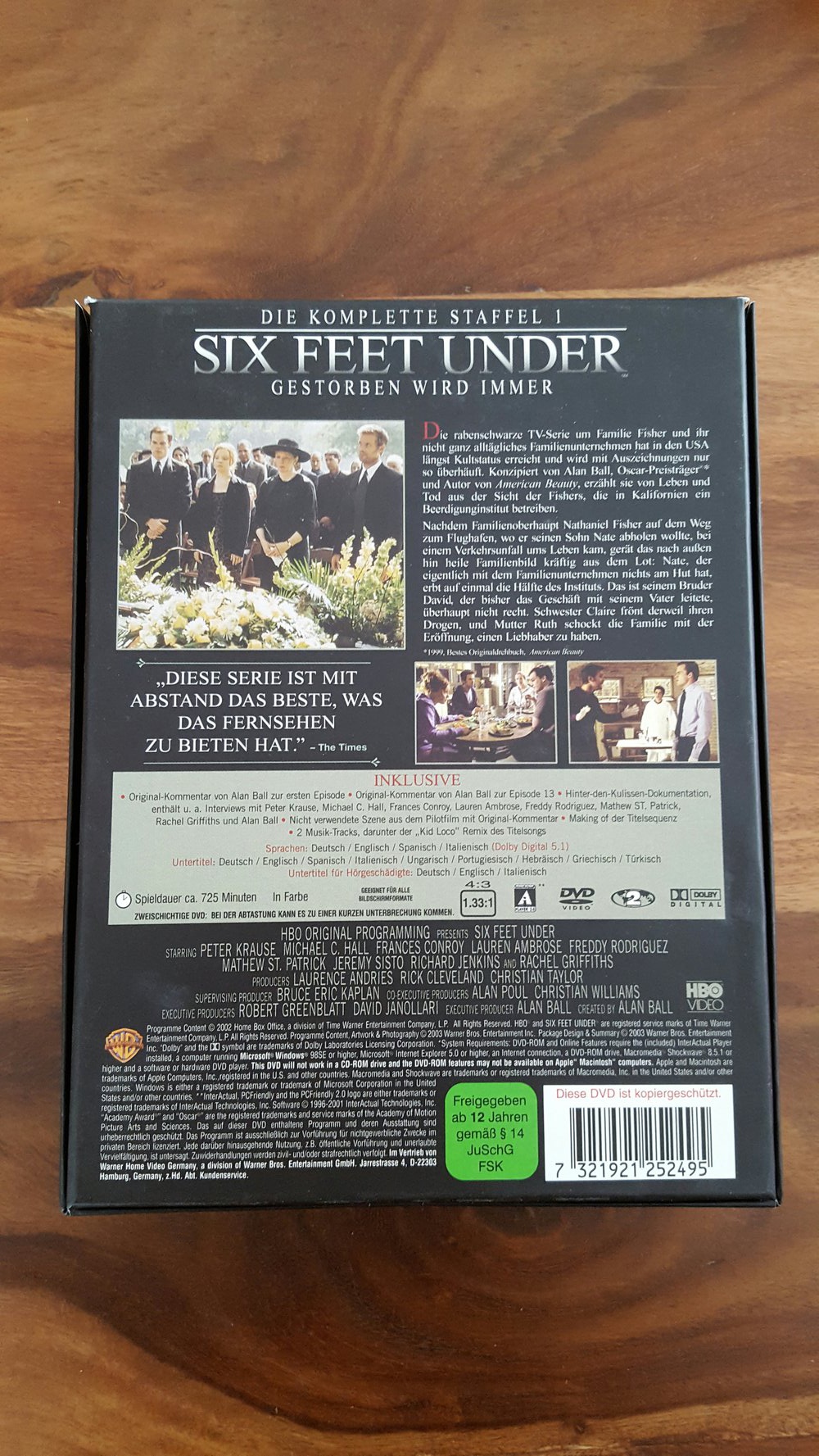 Six feet under Staffel 1