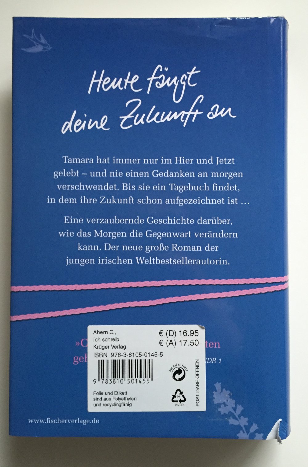 Ich schreib dir morgen wieder