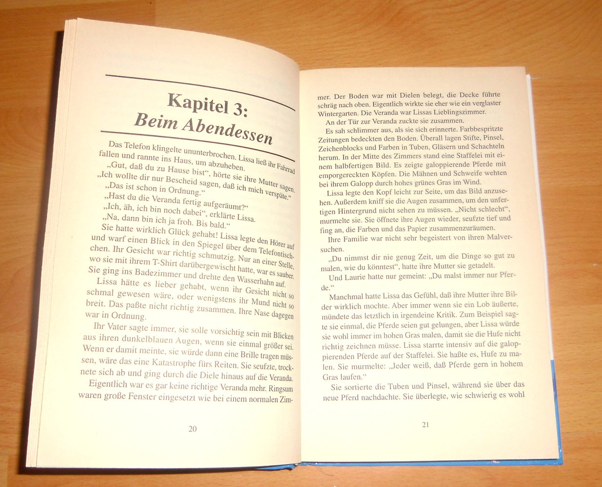 Melissa kämpft um Holiday, Pony Club