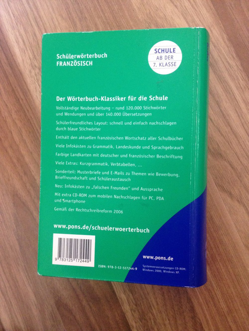 PONS Französisch Wörterbuch